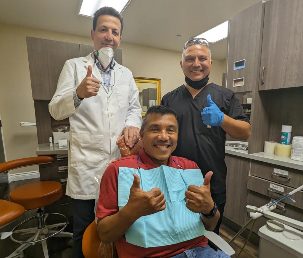 Dr. Vahan Smiling With Patient