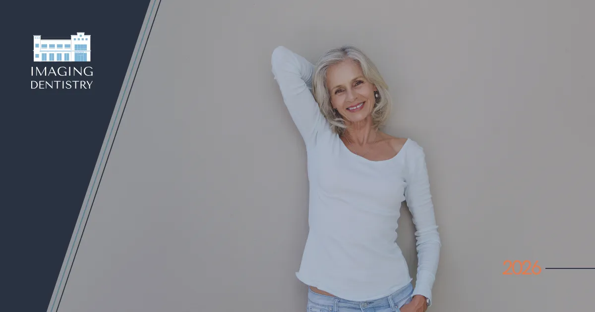 Older Woman Smiling Outside